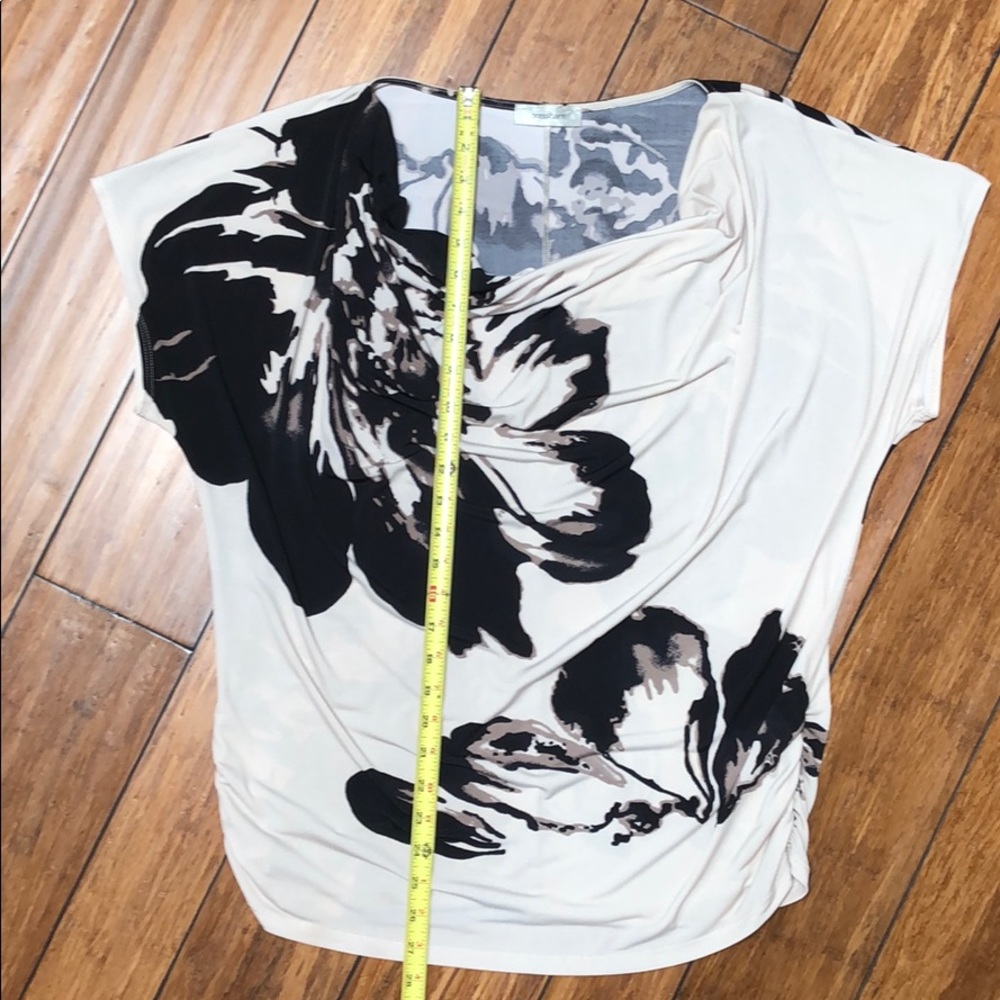Dressbarn Blouse with Floral Design